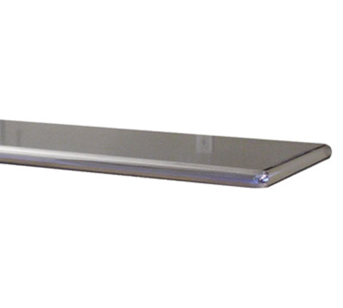 Advance Tabco TA-100A - Bullnose all sides of overshelf