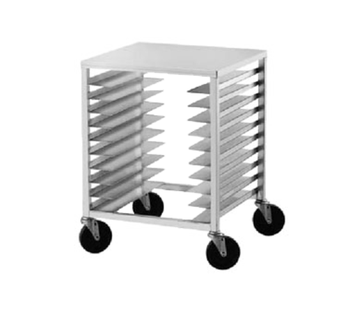 Advance Tabco PR10-3ST - Pan Rack, half size, mobile, (10) full or (20) half size pan capacity, 20-1/4