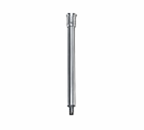 Advance Tabco K-474 - 300 Series Leg, stainless steel, with metal bullet feet