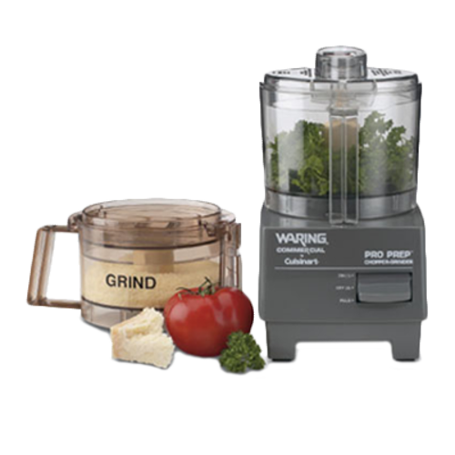 Waring WCG75 - Pro Prep™ Chopper Grinder, 3/4 quart capacity, (2) separate bowl/blade assemblies: (1) for chopping