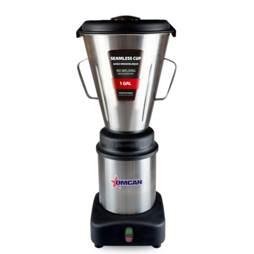 Omcan 48003 4 Liter Countertop Blender Stainless Steel Removable Cutting Unit