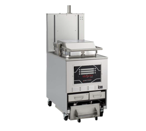 Henny Penny PXE100.0 - Velocity Series™ Pressure Fryer, electric, 75 lb. oil capacity, computer controls with 3 line