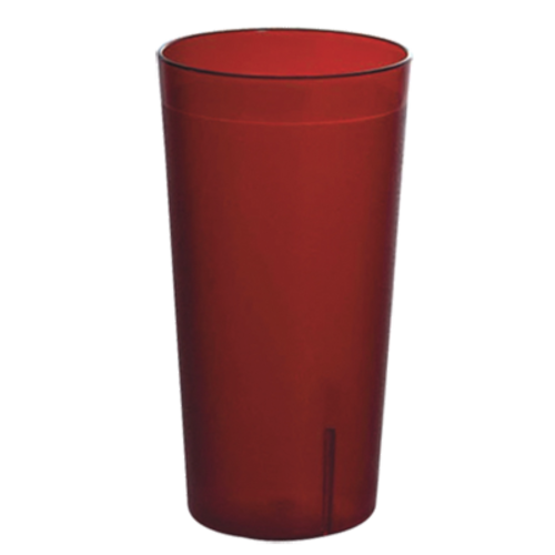 Omcan 80341 - (80341) Pebbled Tumbler, 12 oz., red, BPA free (Qty Break = 144 ea)
