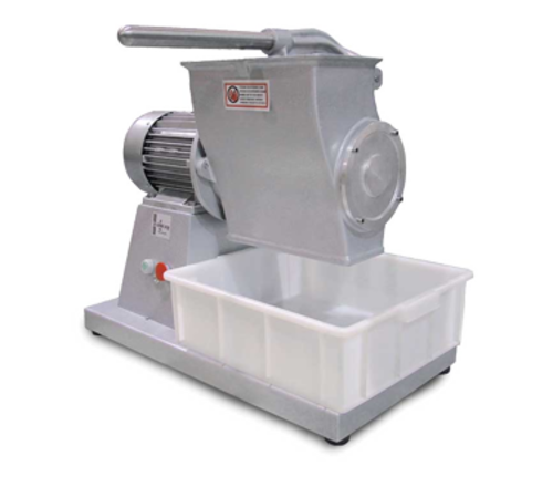 Omcan 39498 25 Inch Electric Grater Cheese Countertop with Plexiglass Cover