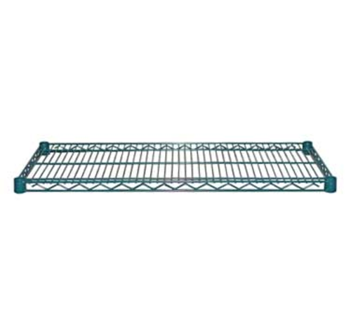 Serv-Ware GR2130CWP - Serv-Ware - Wire Shelving - 21 X 30 Green Epoxy Shelf, includes 4 shelf clips