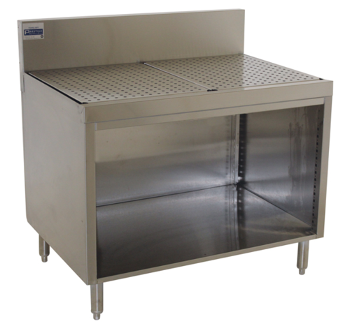 Advance Tabco PRSCO-19-36 - Prestige Underbar Drainboard Cabinet, open front, 36