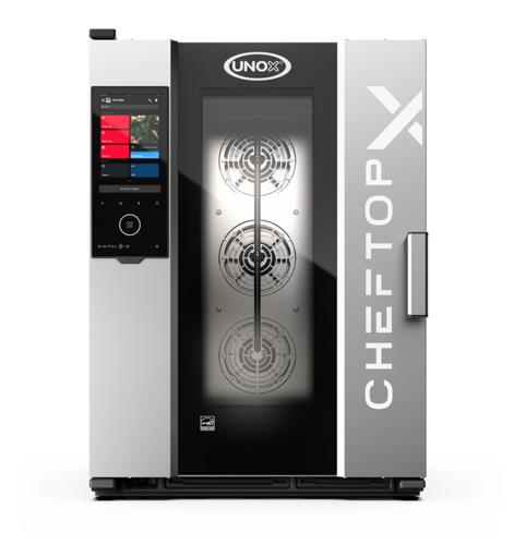 UNOX XADA-1011-EXRS - CHEFTOP-X™ Half Size Combi Oven, electric, right-to-left door opening (hinged left),  (10) 18" x