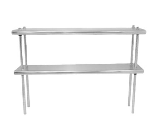 Advance Tabco DS-12-60 - Overshelf, table mounted, double, 60