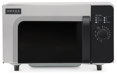 ACP RMS10DSA - Amana® Commercial Microwave Oven, 0.8 cu. ft. capacity, 1000 watts, low volume, single stage