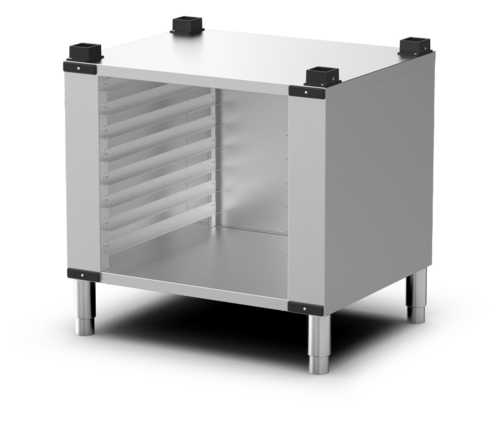 UNOX XAVRCN-0811-H - High stand, with 8 lateral supports, for half-size CHEFTOP MIND.Maps ovens. (WxDxH) 29 9/16