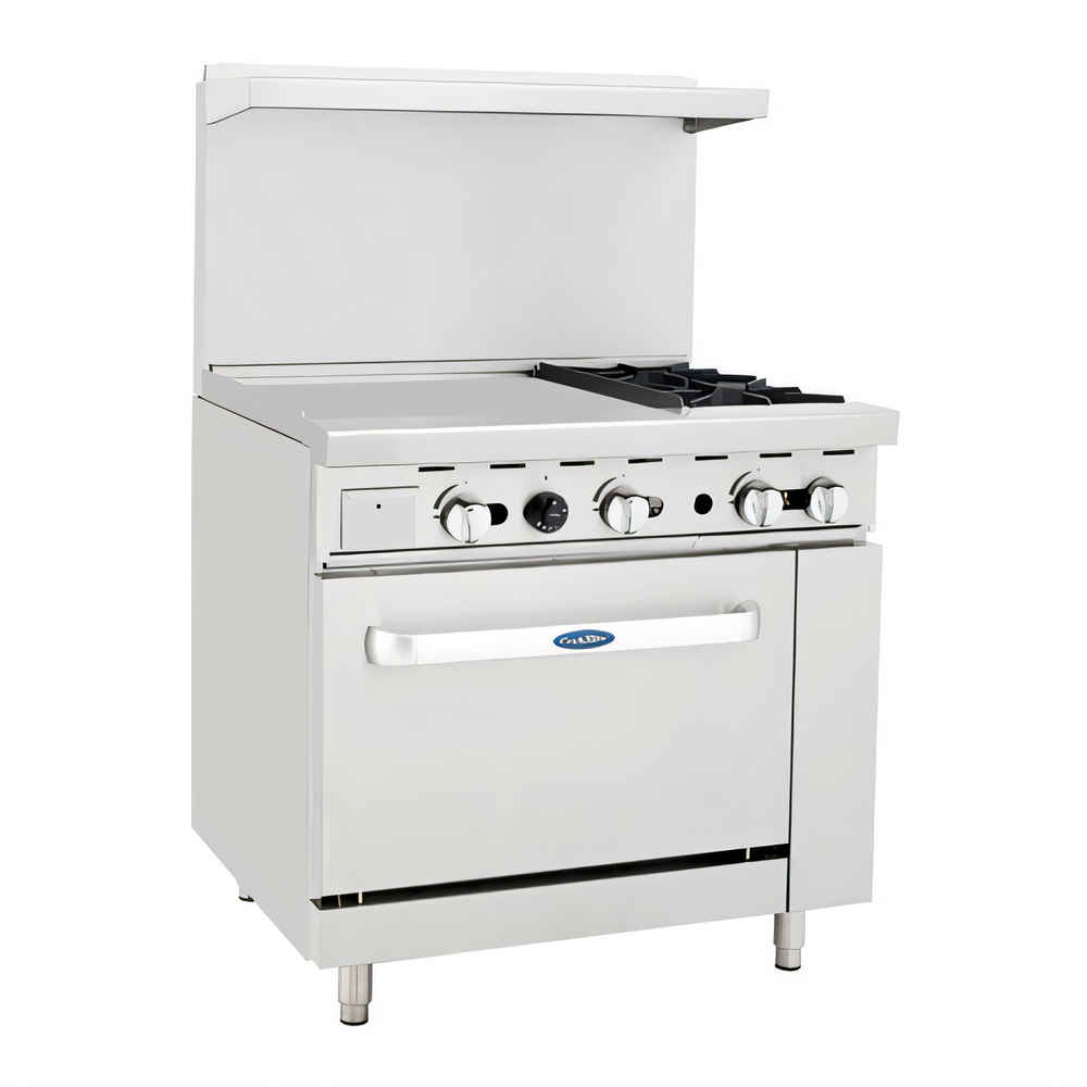 Atosa AGR-2B24GL-NG CookRite Gas Ranges