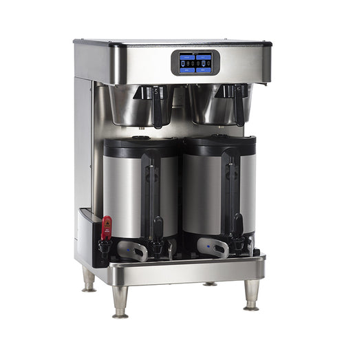 BUNN 53600.0100 - 53600.0100 ICB SH PE Coffee Brewer, Infusion Series®, twin, for use with Soft Heat® servers (sold