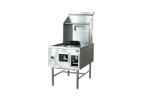 Omcan 48411 27-4/5 Inch Wok Range Gas Jet Burner 95000 BTU Stainless Steel