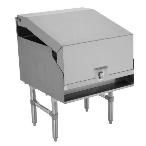 Advance Tabco LC-1824 - Underbar Basics™ Liquor Bottle Display Unit Cover, fits LD-1824, stainless steel, includes: padlock