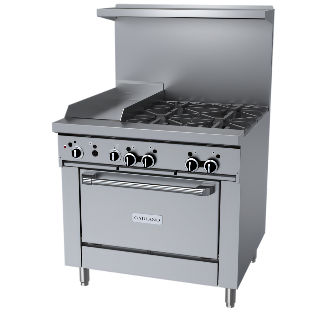 Garland GFE36-4G12R GFE Starfire Pro Gas Ranges