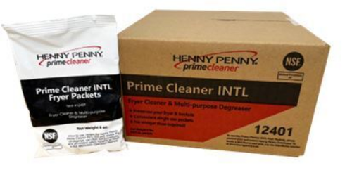 Henny Penny 12401 - Prime Cleaner Fryer Packets, 6 oz. per packet (24 packets per case) (140 cases per pallet) (For
