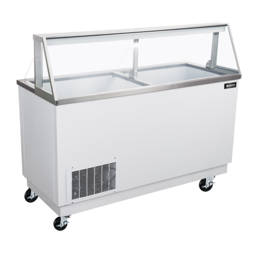 Omcan 50121 (FR-CN-0068) Ice Cream Dipping Display 68"W (12) 3 Gallon Tub Capacity