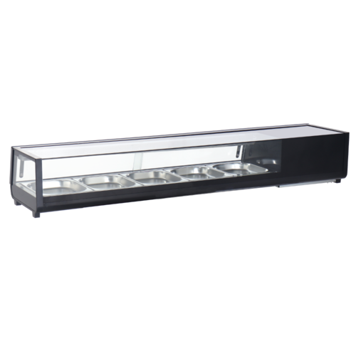 Omcan 48670 (RS-CN-0132-2) Sushi Display Case Countertop 71"W