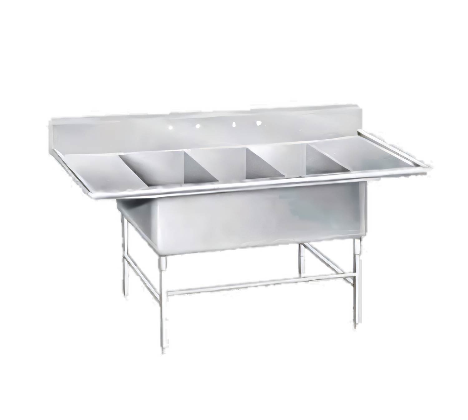 Advance Tabco K7-3-2030-24RL Regaline Compartment Sinks
