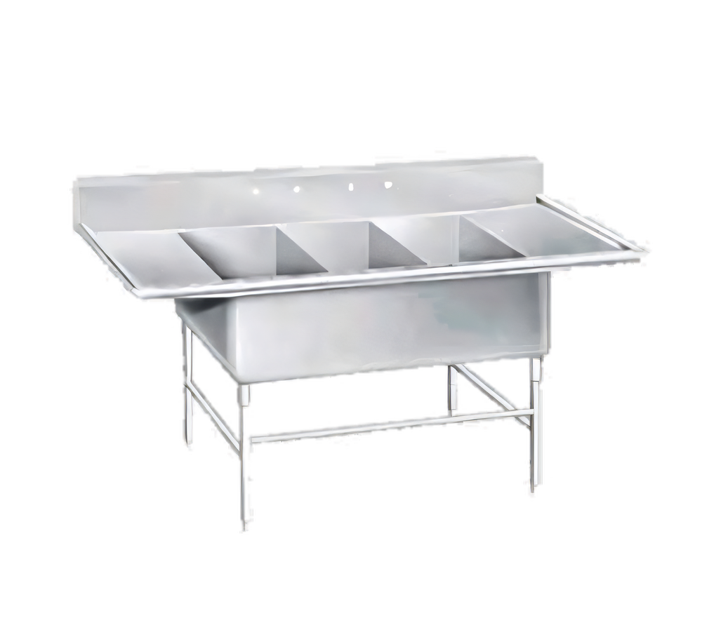 Advance Tabco K7-3-2030-24RL Regaline Compartment Sinks