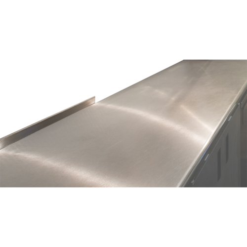 Advance Tabco TA-30A - Partial backsplash, 1-1/2