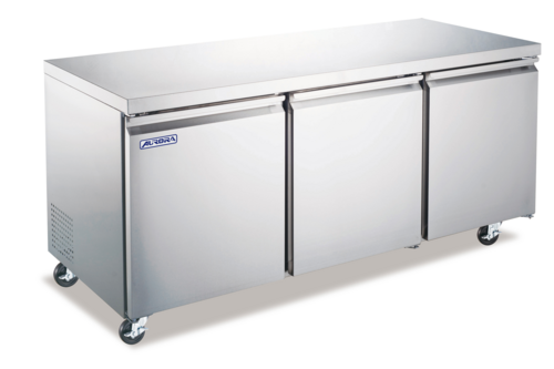 Omcan 59091 72 Inch Reach-In Refrigerator 15.5 cu. ft. Stainless Steel