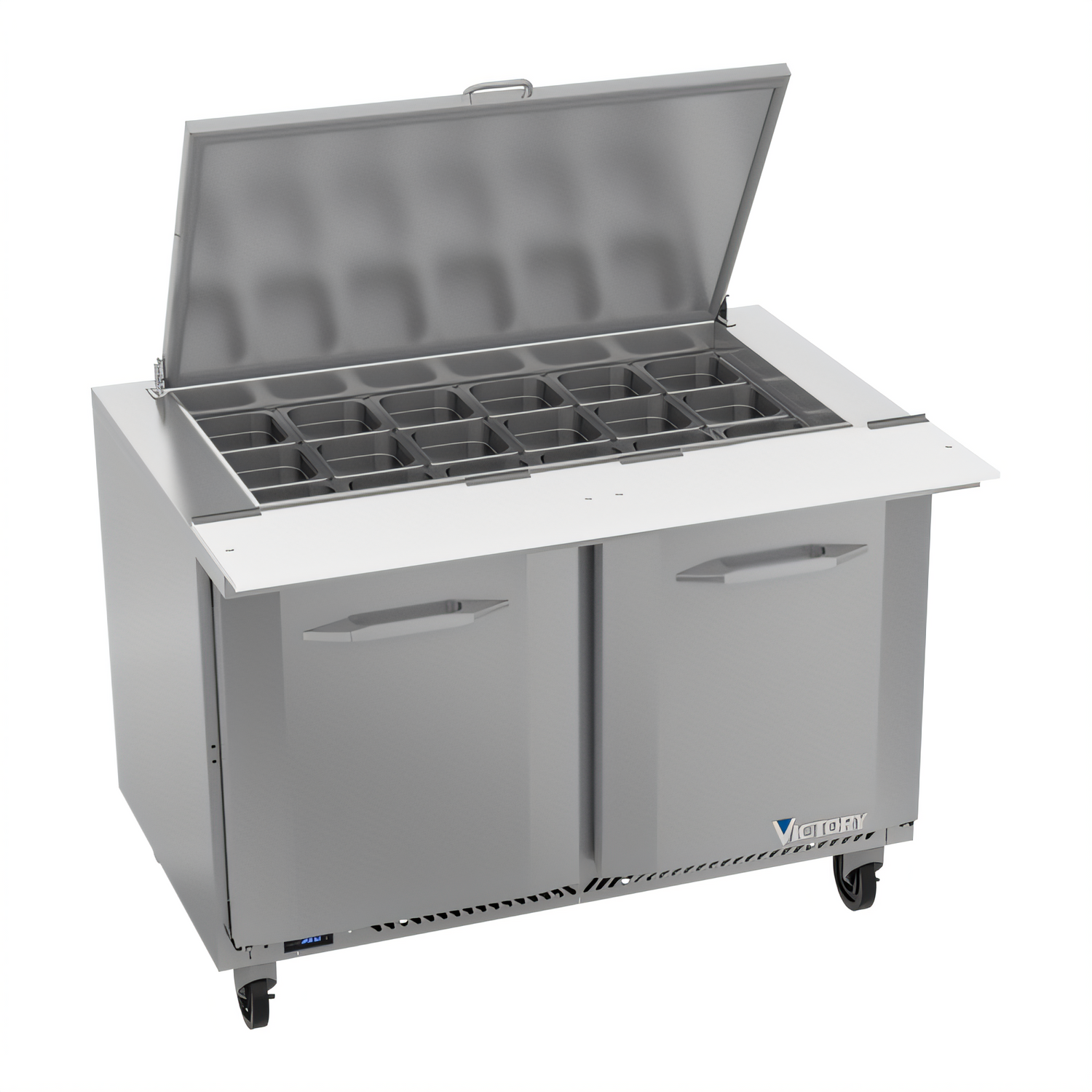 Victory VSP48HC-18B UltraSpec™ Refrigerated Prep Tables