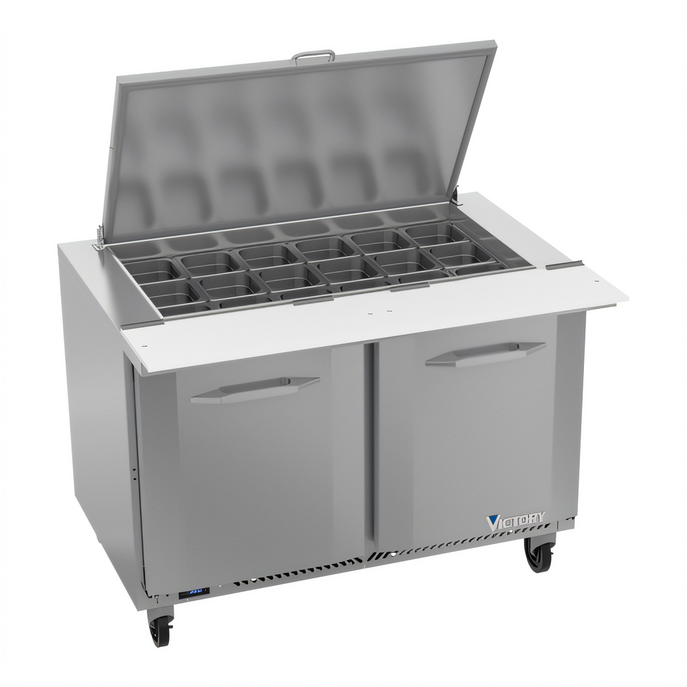 Victory VSP48HC-18B UltraSpec™ Refrigerated Prep Tables