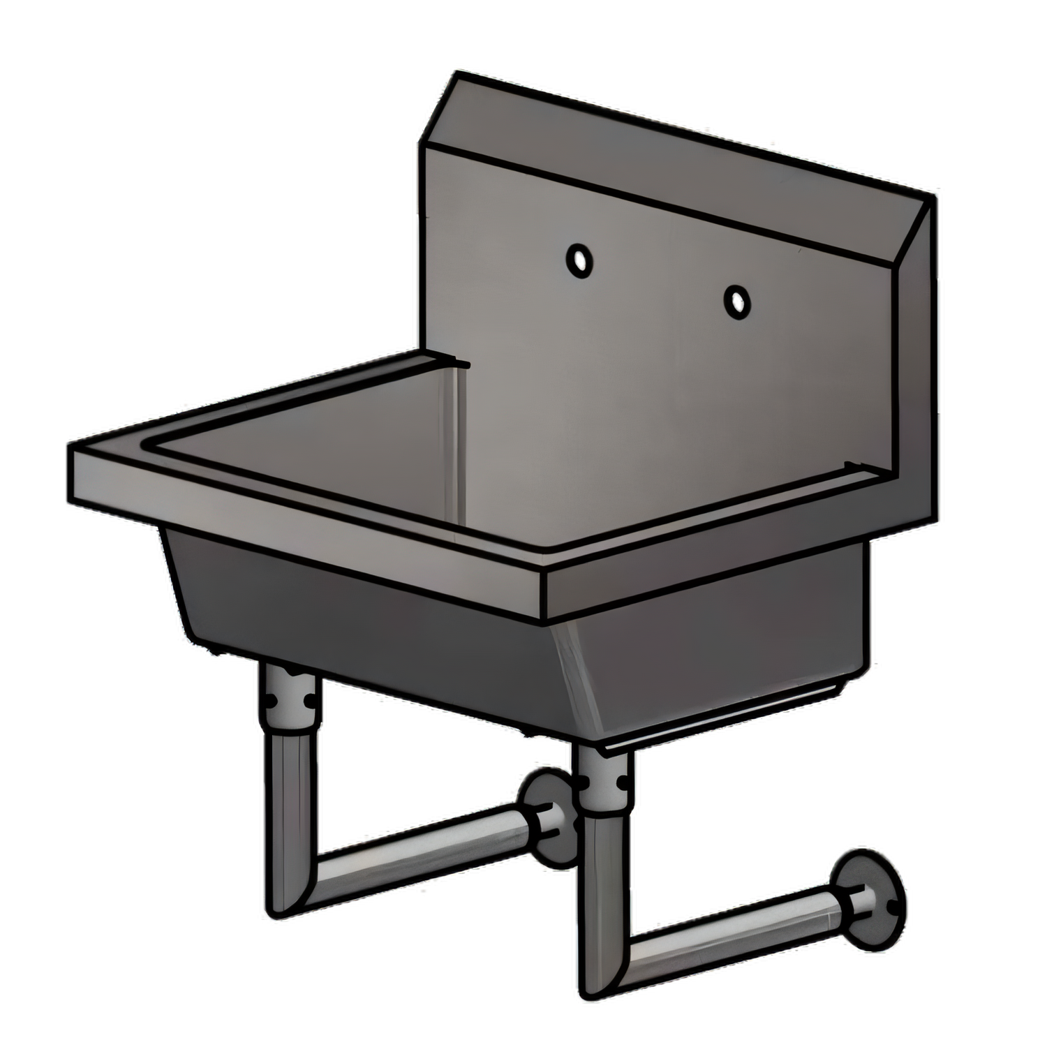 BK Resources MSHS-24W2 Hand Sinks