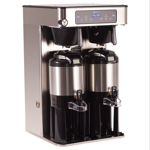 BUNN 53200.0101 - 53200.0101 ICB TWIN Automatic Coffee Brewer, tall, double, Infusion Series technology: (3) brew