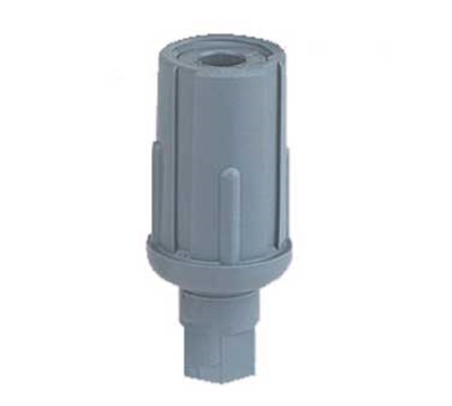 Serv-Ware 1FI-HPL-01 - Serv-Ware - Wire Shelving - Foot Insert, 1-5/8", adjustable, thermoplastic, grey