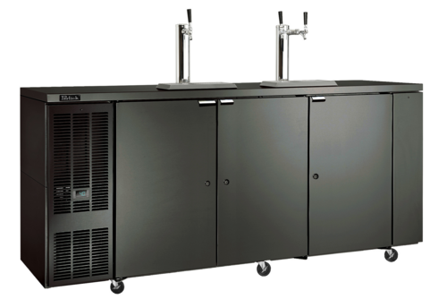 Perlick Corporation DDC68 - Concessionaire Draft Dispenser, self-contained direct draw, 68"W x 24-3/4"D x 34-9/16"H, holds (2)