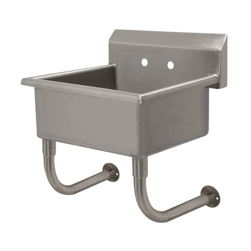 Advance Tabco FS-WM-2519 - Service Sink, splash mount faucet provision, wall mounted, 22