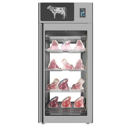 Omcan 48042 28 Inch Dry Age Cabinet With Umiright Humidity Management