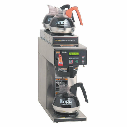 BUNN 38700.0000 - 38700.0000 AXIOM®-15-3 Coffee Brewer, 200 oz. capacity tank, with 1 lower brewer and 2 upper