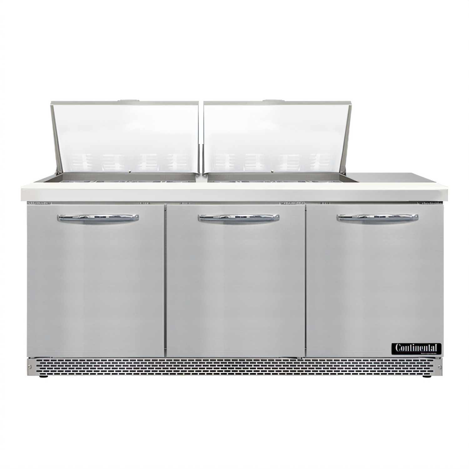Continental Refrigerator SW72N24M-FB Mighty Top Refrigerated Prep Tables