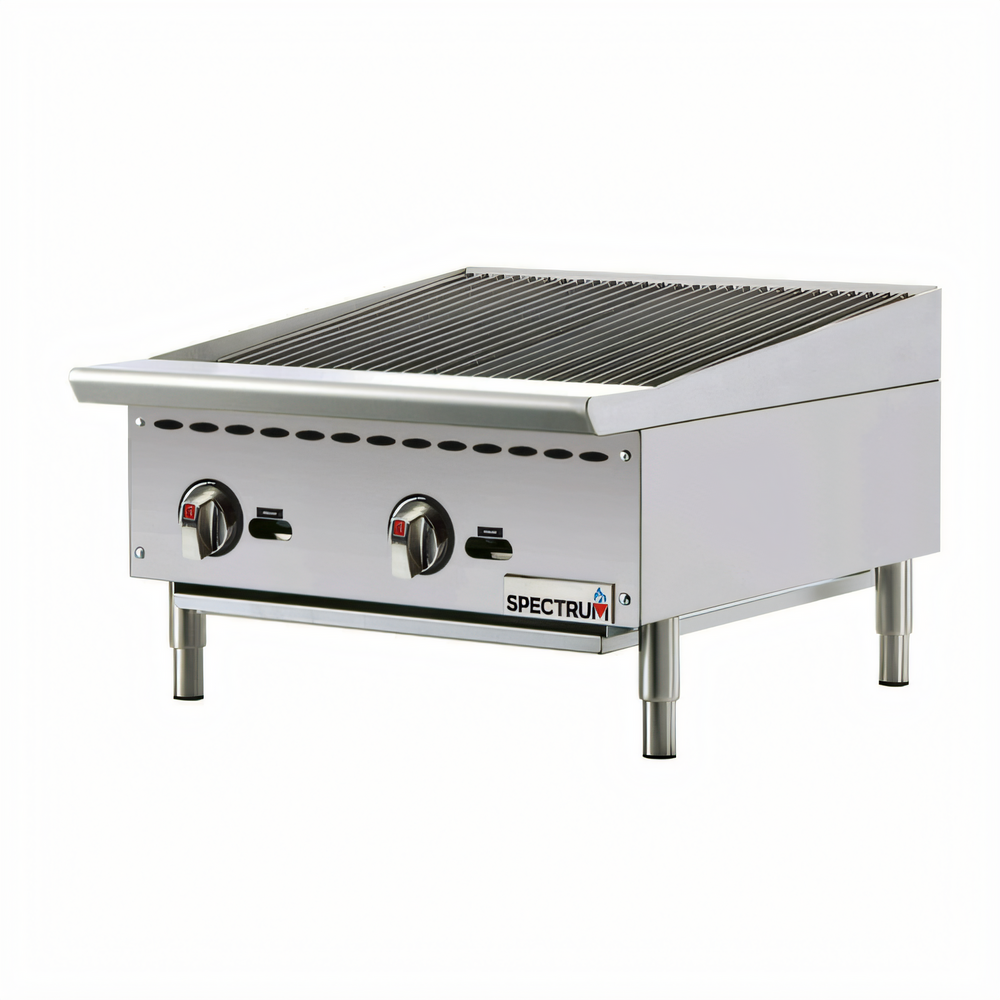 Parrillas a gas Winco NGCB-24R Spectrum™