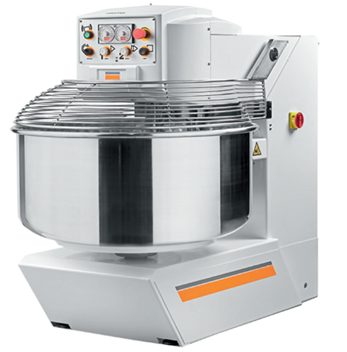 Omcan 49122 48 Inch Spiral Dough Mixer Electric Stainless Steel 80Kg Capacity