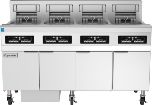 Frymaster/Dean FPRE417 - Frymaster® Fryer Battery, electric, hi-efficiency, (4) 50 lb. capacity each, built-in filtration,