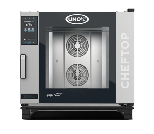 UNOX XAVC-06FS-EQLM - CHEFTOP MIND.Maps™ CONVEX Full Size Convection ovens, electric, left-to-right door opening (hinged