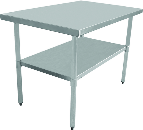 Serv-Ware T3072CWP-4-V - Serv-Ware - Tables - 72" Work Table - (30" Depth) - Dimensions: 72" W x 30" D x 34" H