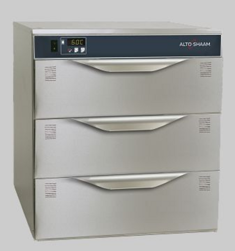 Alto-Shaam 500-3D - Halo Heat® Warming Drawer, free standing, three vented drawers, digital controller, (1) 12