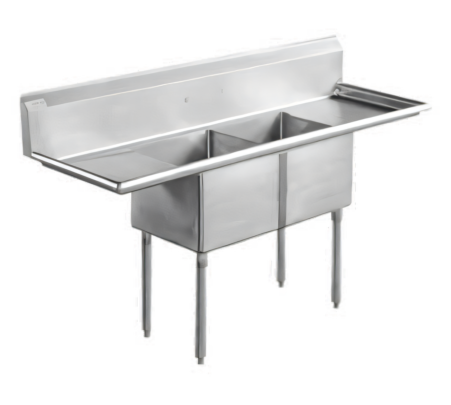 Serv-Ware E2CWP18182-18 Compartment Sinks