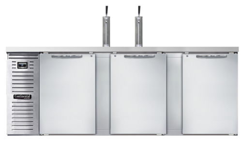 Continental Refrigerator KC90NSS - Draft Beer Cooler, 90