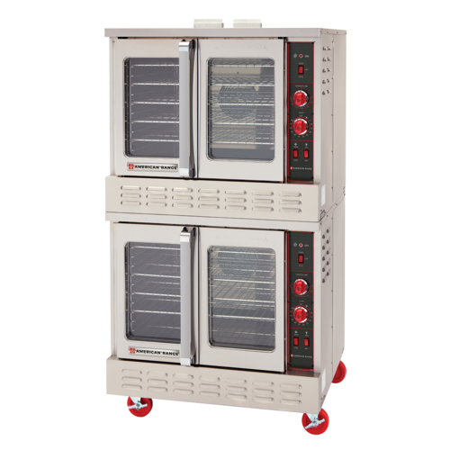 American Range MSD-HE DBL - Majestic Convection Oven HE, gas, double-deck, standard depth, thermostatic controls, temperature