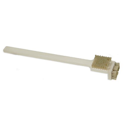 Ovention OV-BRUSH - Pizza/Oven Brush, 16" long, dual bristle surfaces, non metallic bristles, rated for 600°F, FDA