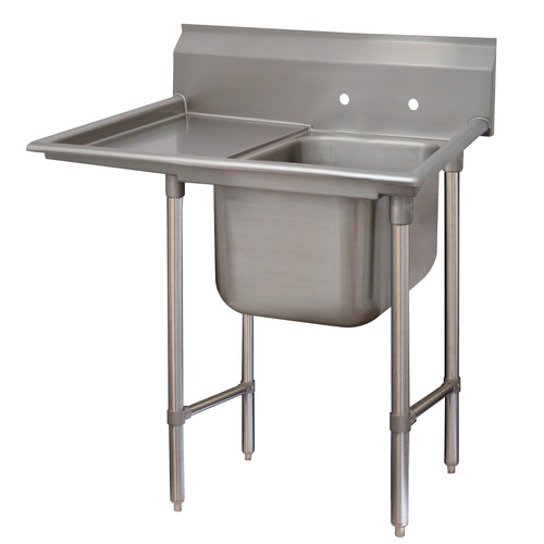Advance Tabco T9-1-24-18L-X - Special Value Regaline Sink, 1-compartment, with left-hand drainboard, 20
