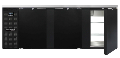 Continental Refrigerator BB90NPT - Back Bar Cooler, pass-thru, 90