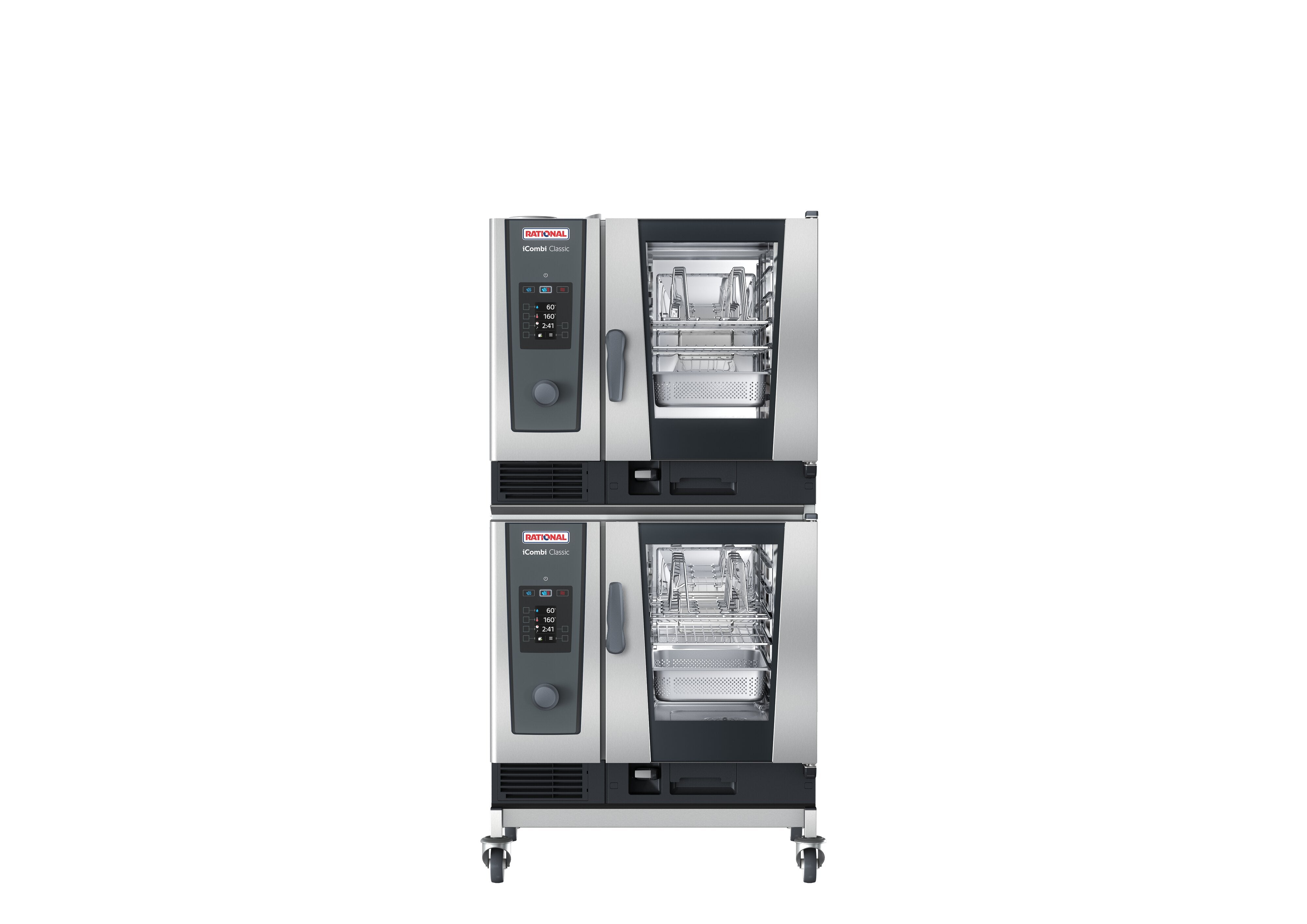RATIONAL ICC 6-HALF LP 120V 1 PH (PKGDUO) - Two 2 (CB2GRRA.0000269 PKGDUO) iCombi Classic® 6-Half Size Combi Ovens, liquid propane, (12) 13