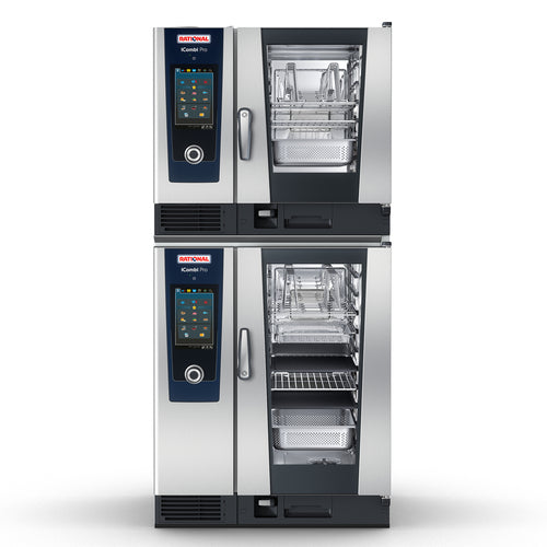 RATIONAL ICP 6-HALF ON 10-HALF E 208/240V 3 PH-QS - (Quick Ship) One (1) (CB1ERRA.0000212) iCombi Pro® 6-Half Size Combi Oven on one (1)